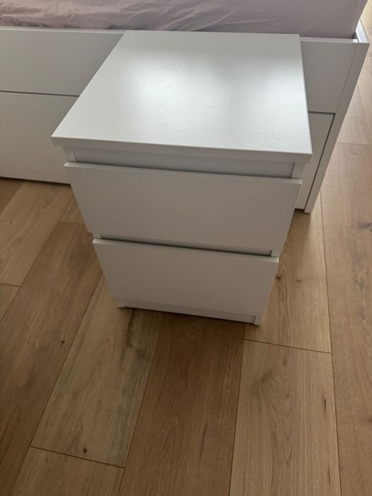 Komoda/ szafka nocna Malm ikea 2 szuflady - 2 sztuki