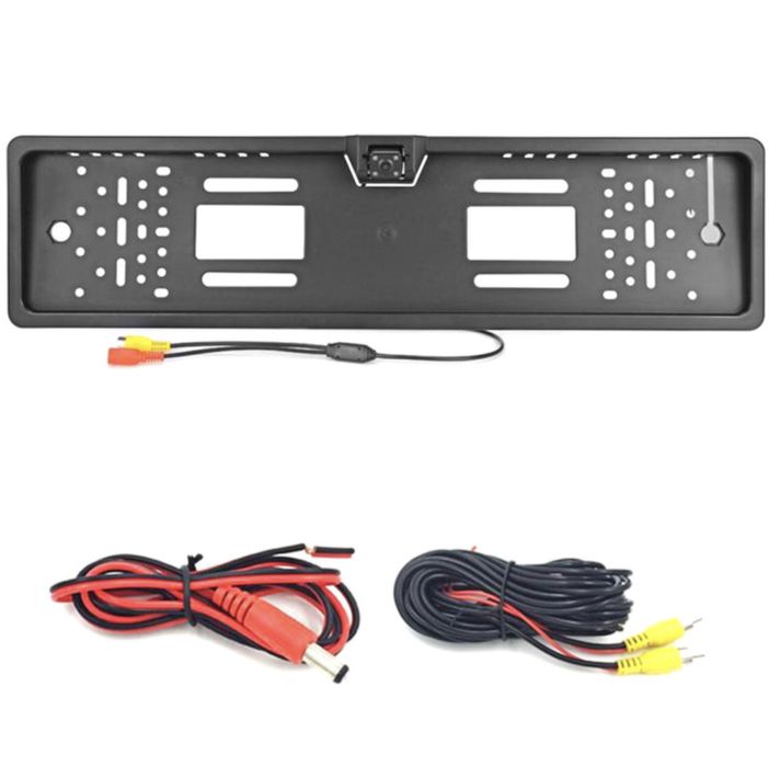 Номерная рамка с камерой заднего вида, камера заднего вида в авто