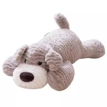 Maskotka przytulanka jasno szara 30cm. Leantoys