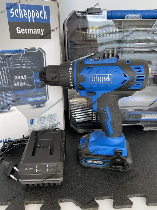 АКЦІЯ НІМЕЧЧИНА Шуруповерт, шурупокрут, шуруповёрт,Parksiide Scheppach