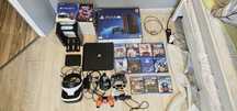 Ps 4 pro 1 Tb + VR + 10gier 3x pad + dodatki