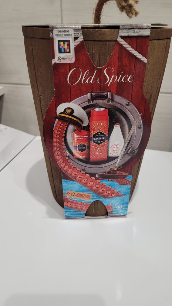 Old Spice Captain zestaw kosmetyków, beczka