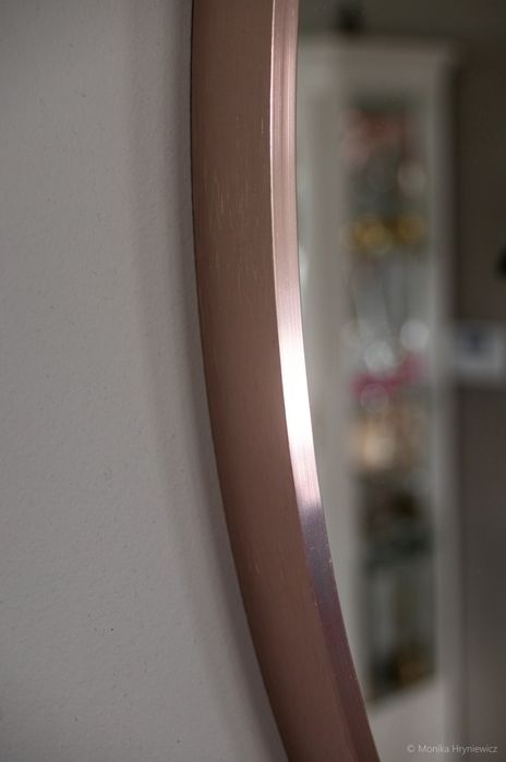 Lustro scienne okrągłe loft w aluminiowej ramie 60,70,80,90,100 cm