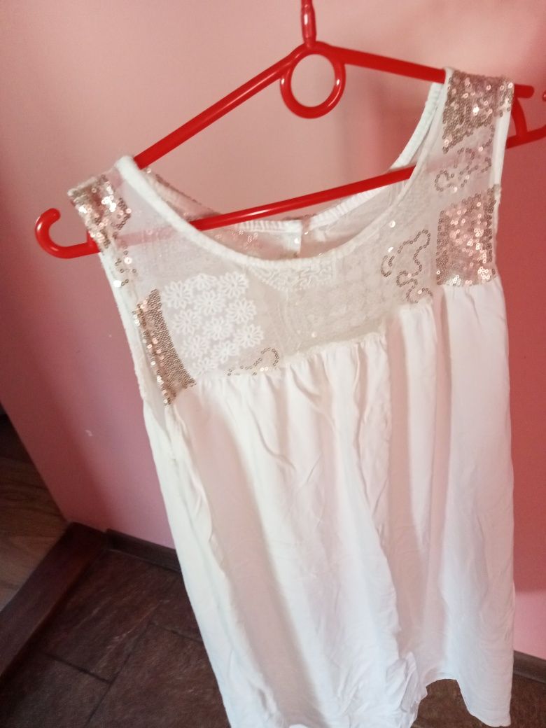 Sukienka Tunika biała