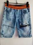 Zestaw spodenek szorty chłopiec Bermudy jeans dres 116