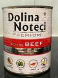 Mokra karma Dolina Noteci Premium MIX 12 X 800g mokra karma wołowina