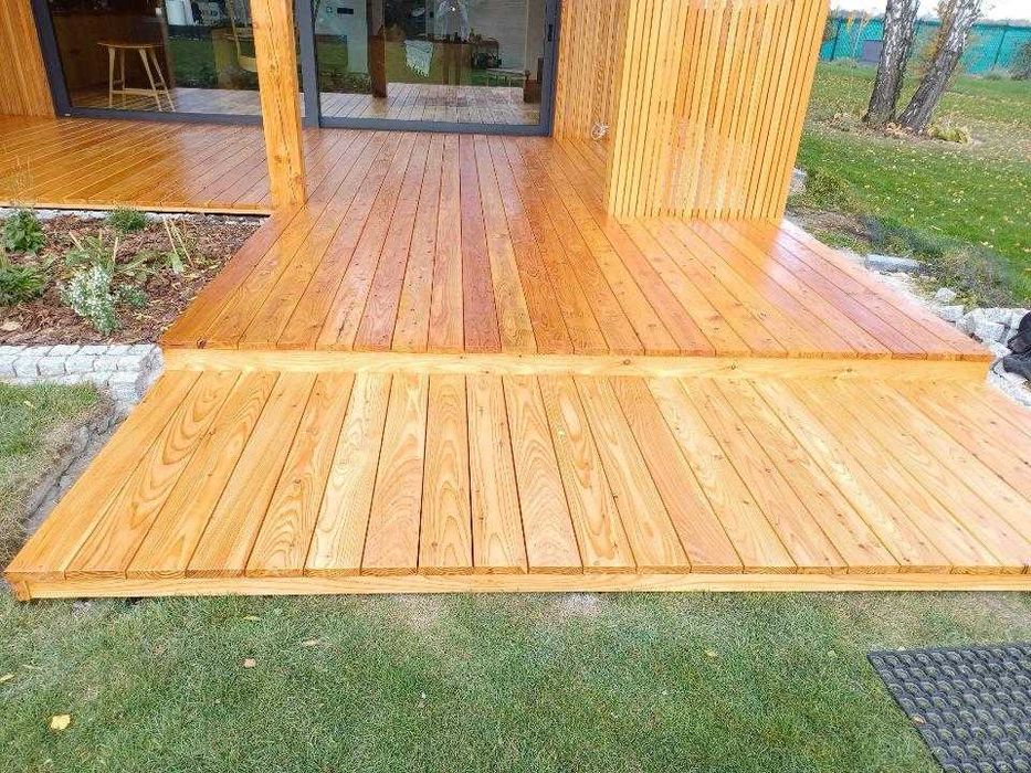 Tarasy, podłogi, elewacje drewniane