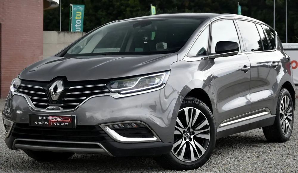 Renault Espace FULLED skóra Blis alusy LINNE ASSIST Idealny GRZANE fotele wentylacje