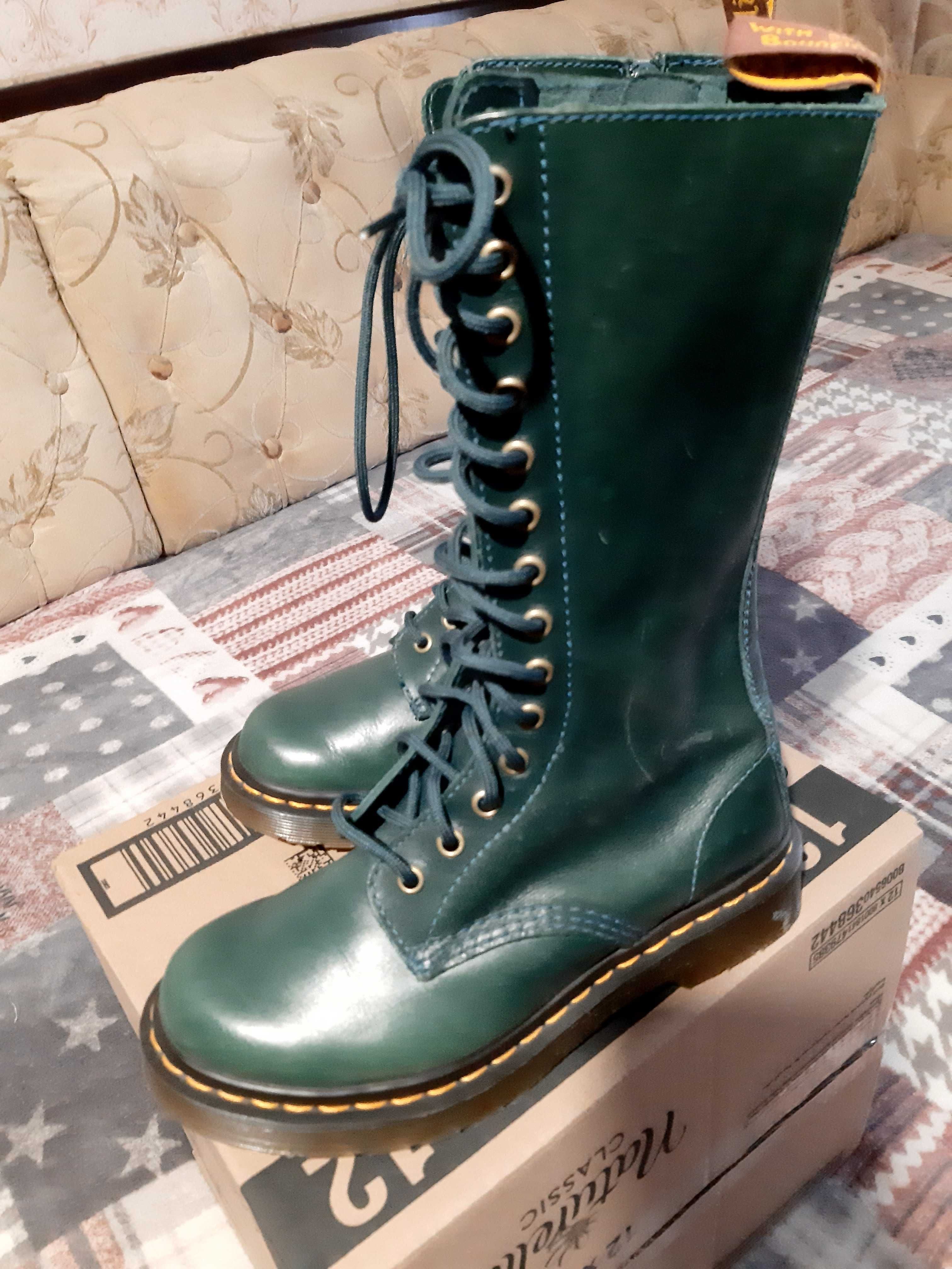 Ботинки высоки демисезонные dr.Martens