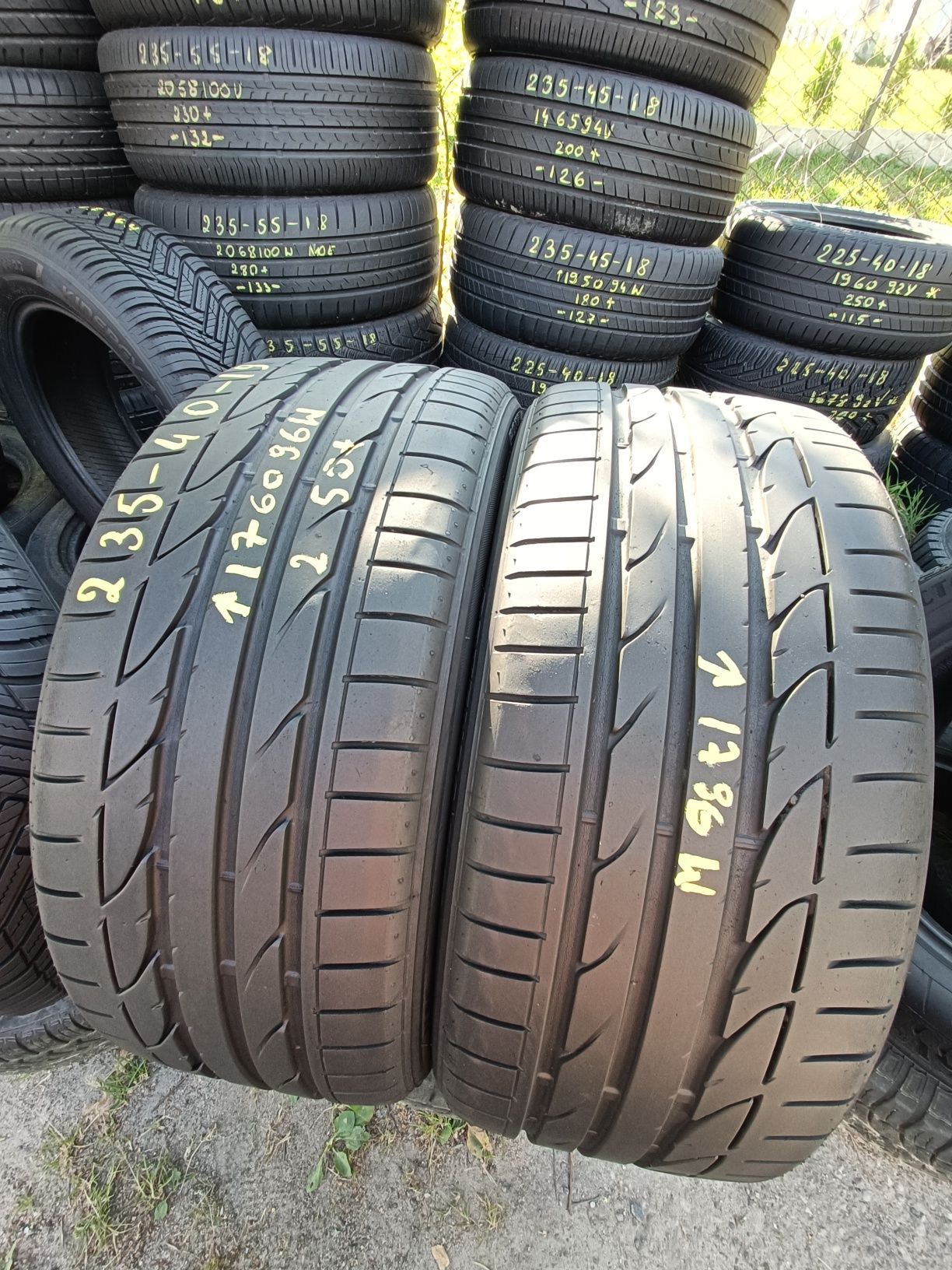 235/40R19 Bridgestone Potenza S001 z końca 2017r 6mm