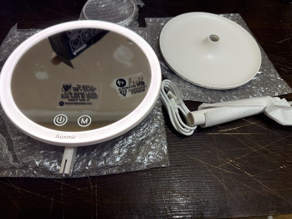 Auxmir Lusterko kosmetyczne z możliwością ładowania, x10