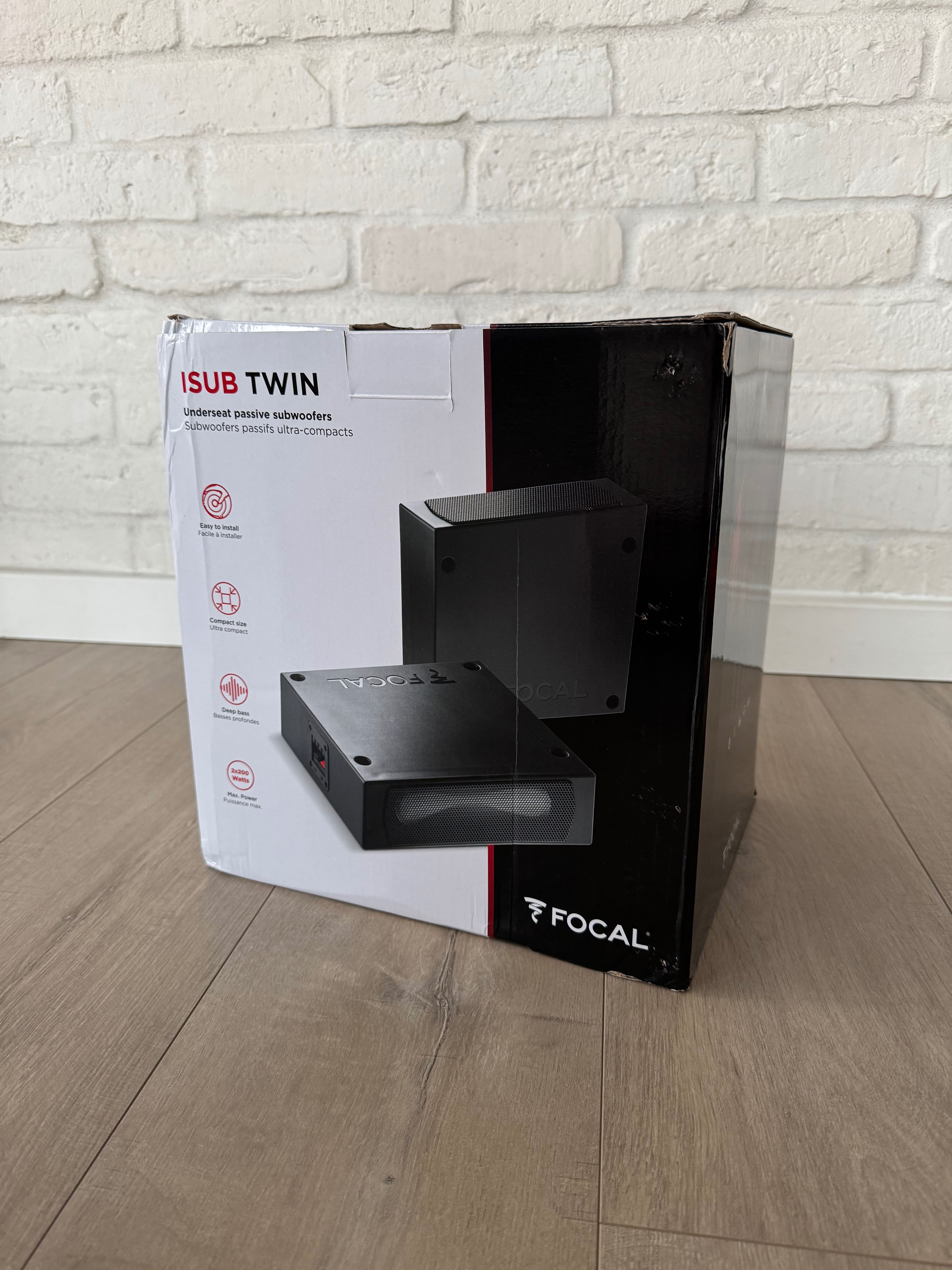 Subwoofer Focal Isub Twin - miesięczny, gwarancja