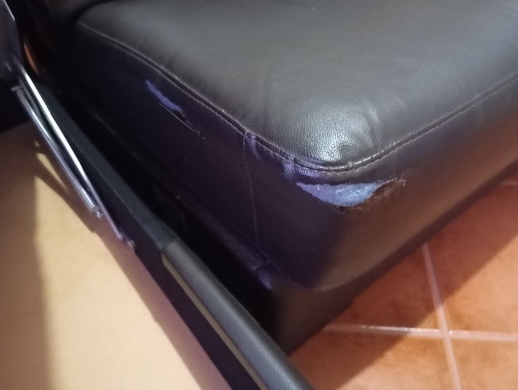 Sofá com chaise longue