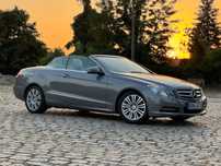 Mercedes-Benz Klasa E Cabrio E200 184KM CGI z Niemiec Automat Skóra Navi Bi Xenon Kabrio