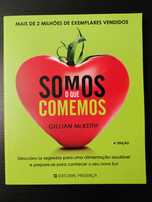 Livro " Somos o que Comemos" de Gillian McKeith
