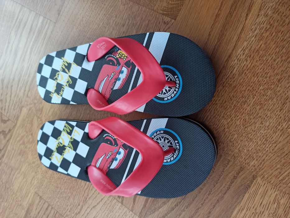 Japonki klapki zygzak Auta Cars nowe