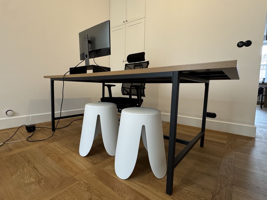 Duży stół kuchenny loft lub biurko 220 x 90 cm