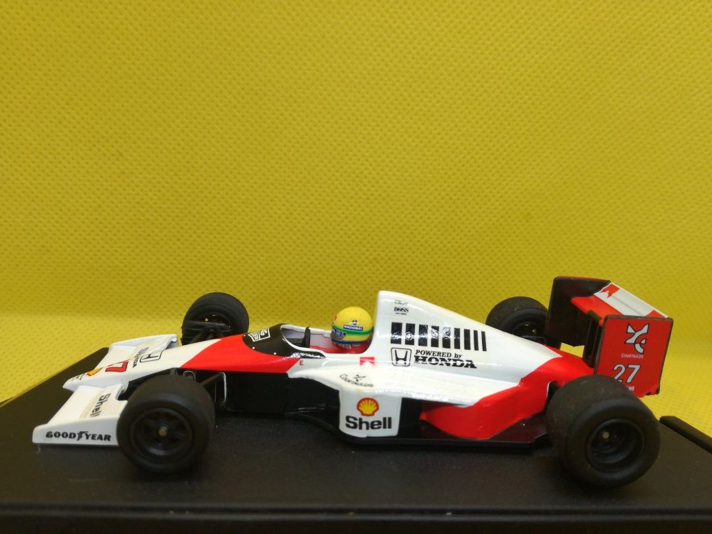 N.107 Miniaturas 1/43 Formulas André Couto, Pedro Lamy, Ayrton Senna