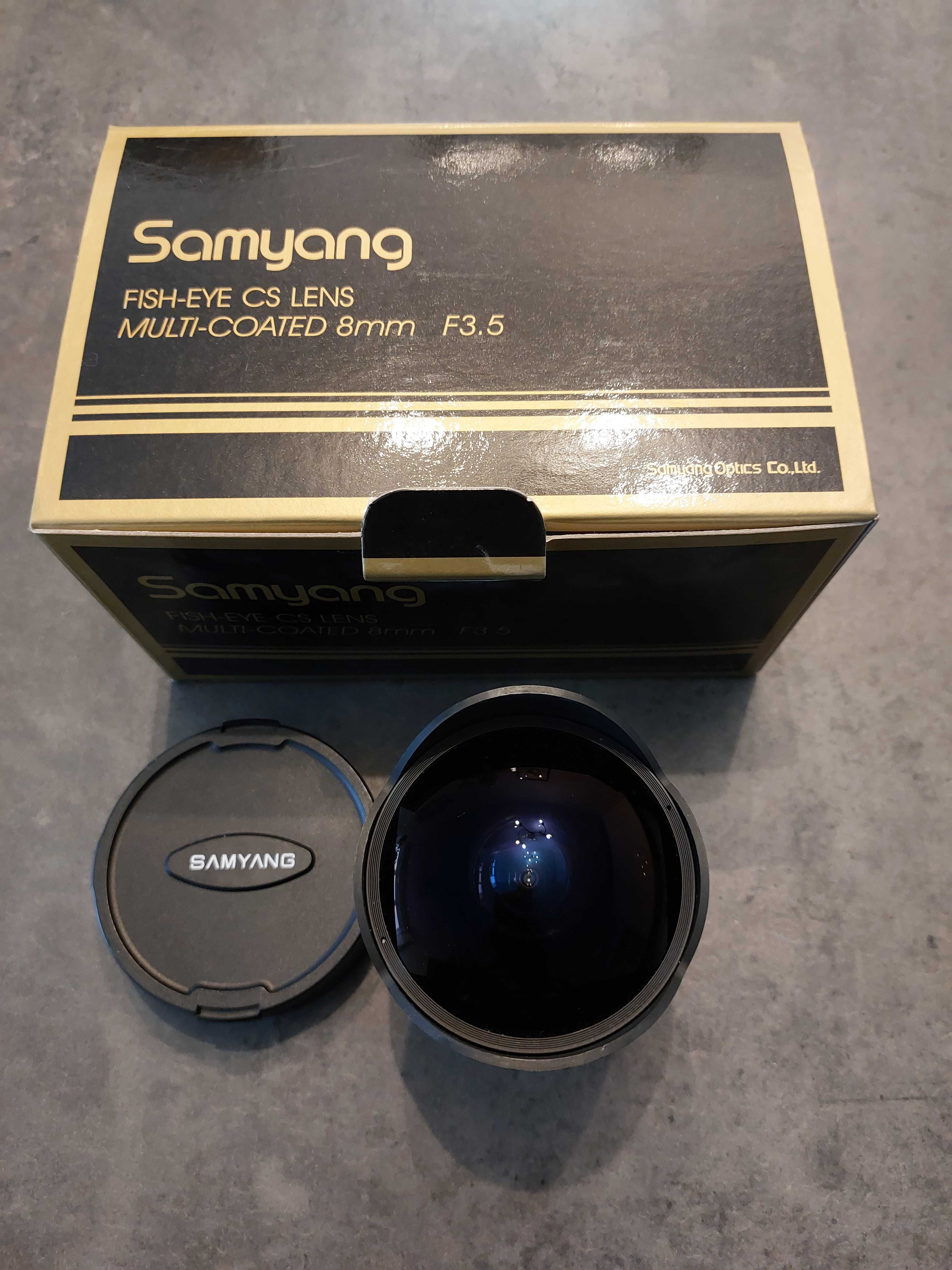 Obiektyw Samyang 8mm F3.5 fish-eye Nikon