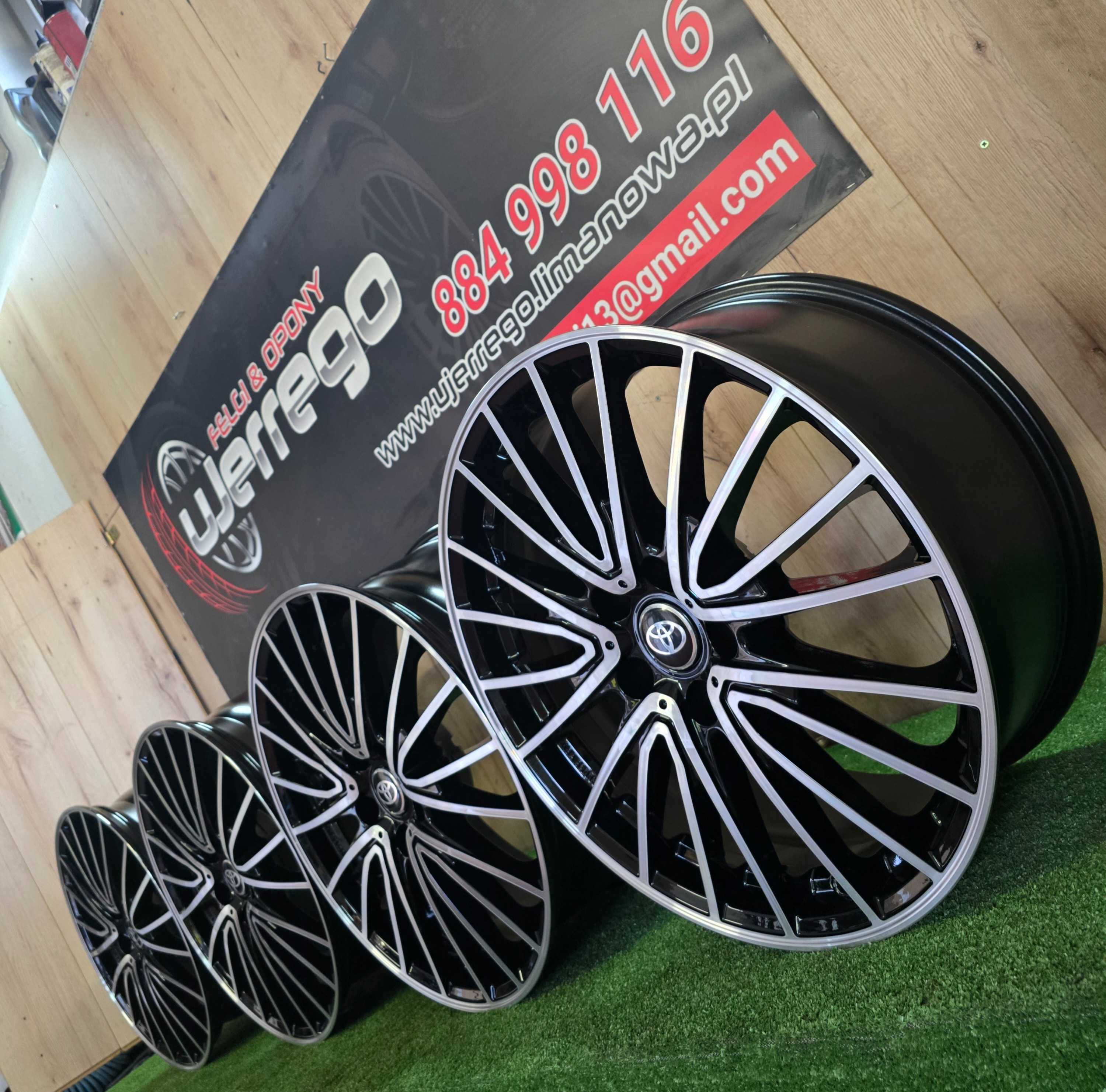 NOW EALUFELGI TOYOTA 19x5x114,3 - Auris,Bz4X Camry Corolla RAV4 CH-R