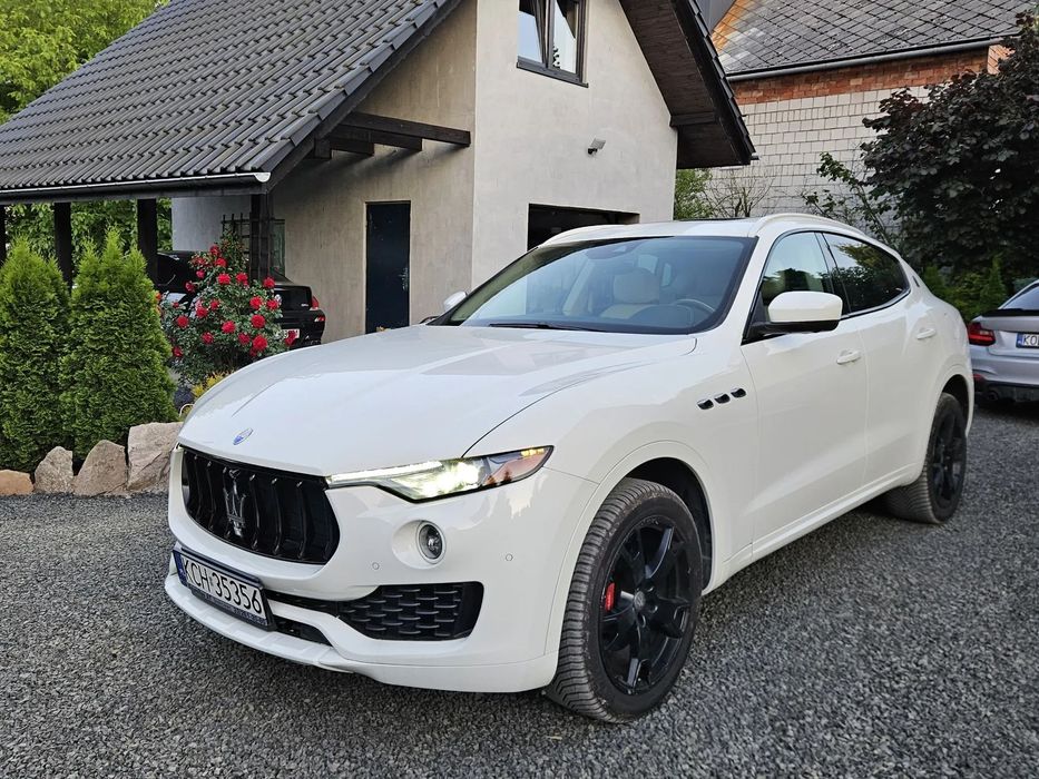 Maserati Levante Bezwypadkowe/Pneumatyka/Wentylowane fotele