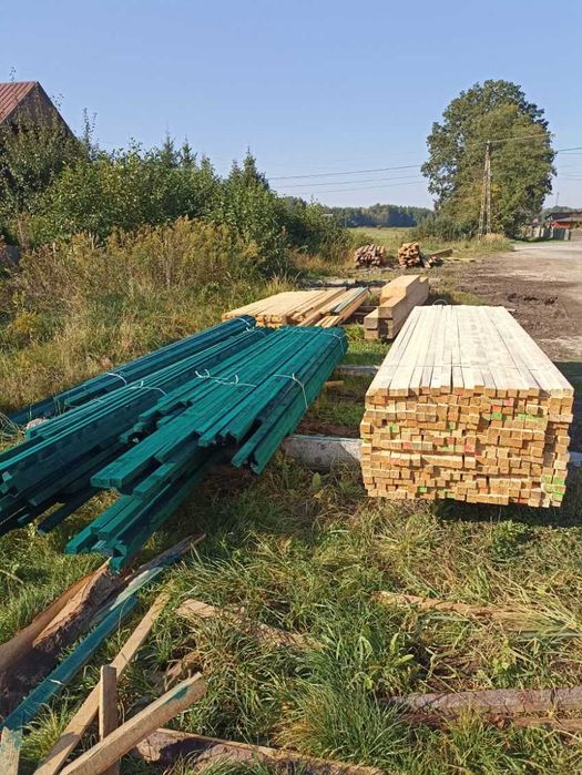 Więźba dachowa deski szalunkowe