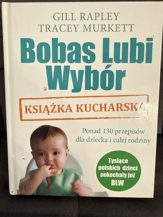 Bobas Lubi Wybór ksiazka z przepisami dla dzieci