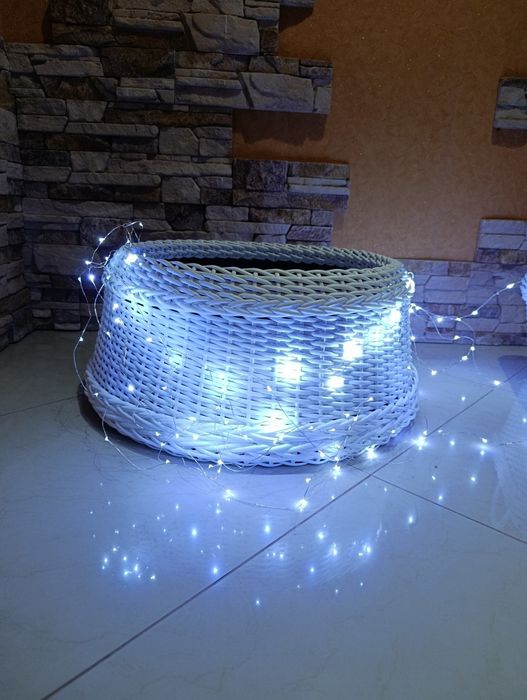 Спідниця під ялинку з ротангу 50 см діаметр