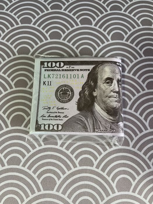 Кошелек в виде купюры 100$ новый