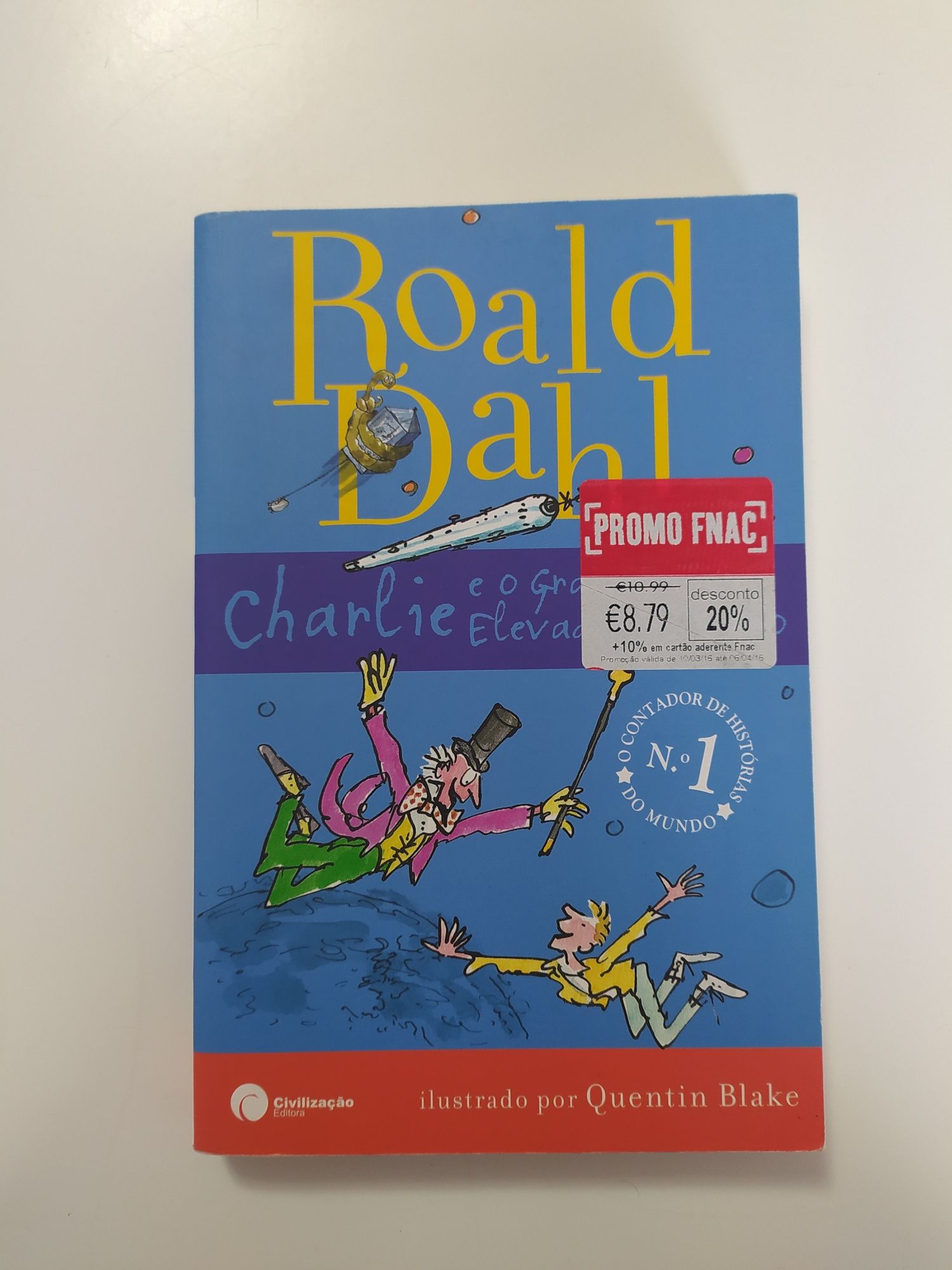 Charlie e o Grande Elevador de Vidro de Roald Dahl