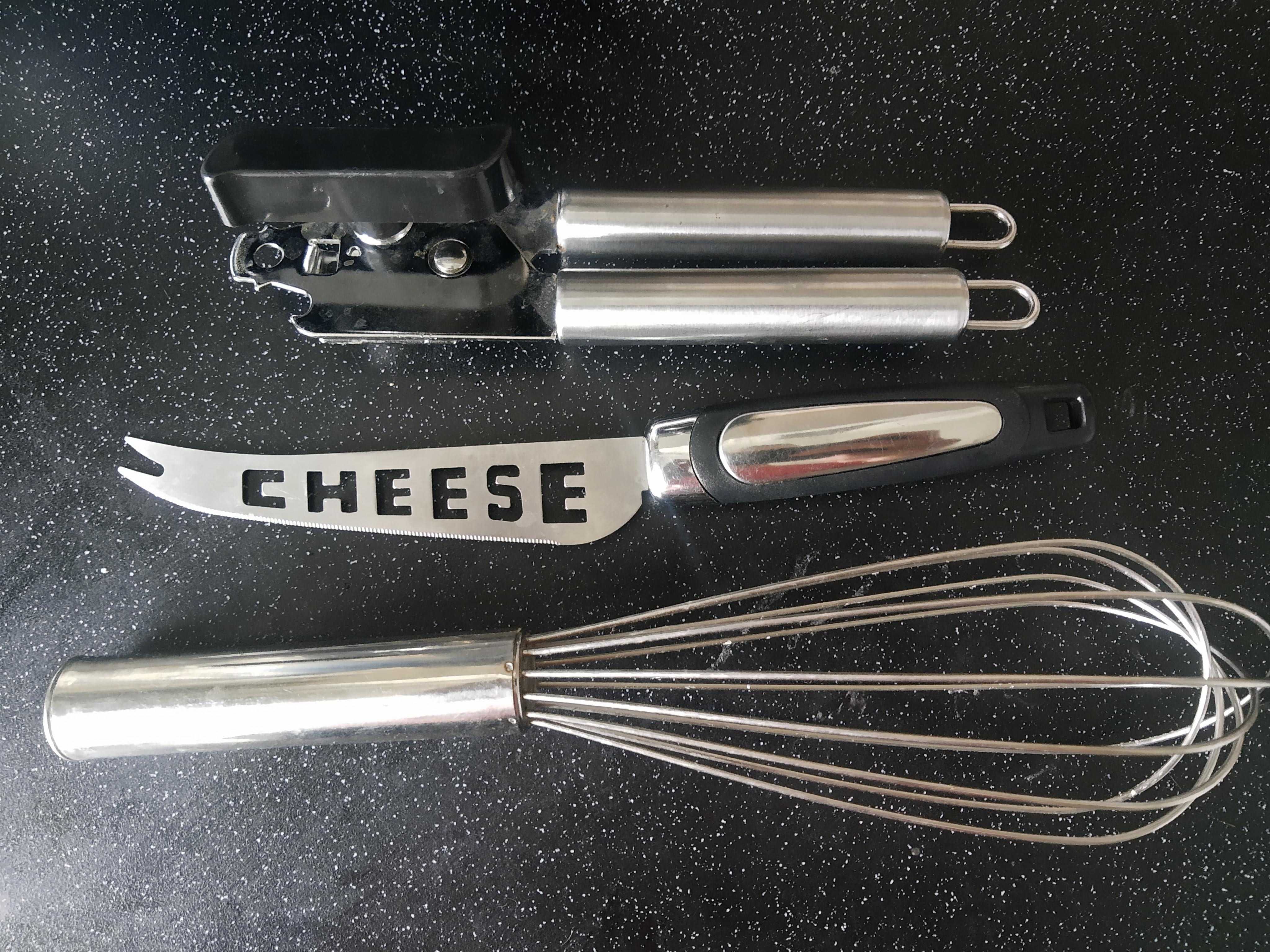 Набор кухонного инвентаря нож венчик держатель ножей