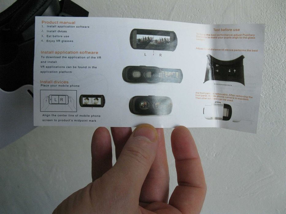 3D VR Очки виртуальной реальности VR Box