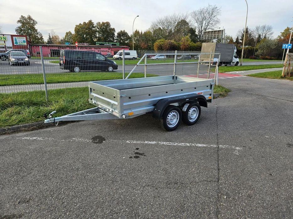 Neptun N7-263 2RT  przyczepa 263x129x40cm SPAWANA RAMA MOCNA 750kg
