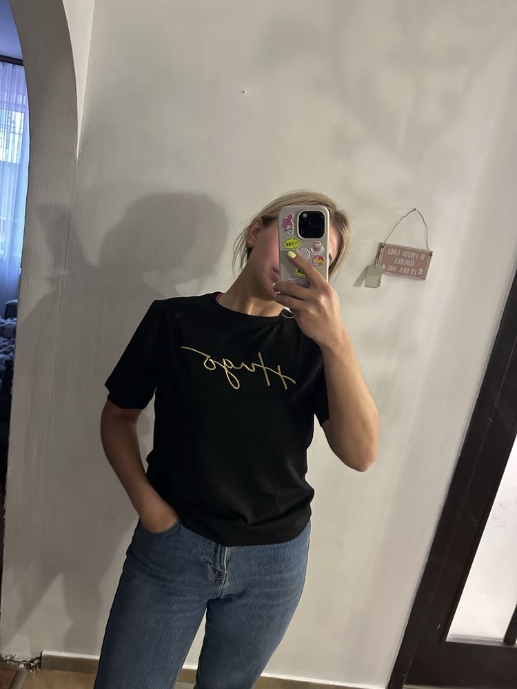Женская белая футболка Guess Calvin Klein Hugo S M L