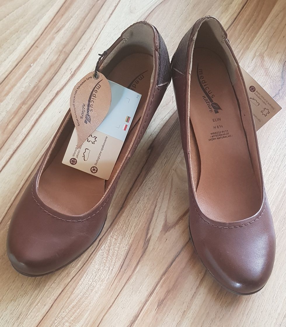 Buty ze skóry Medicus NOWE