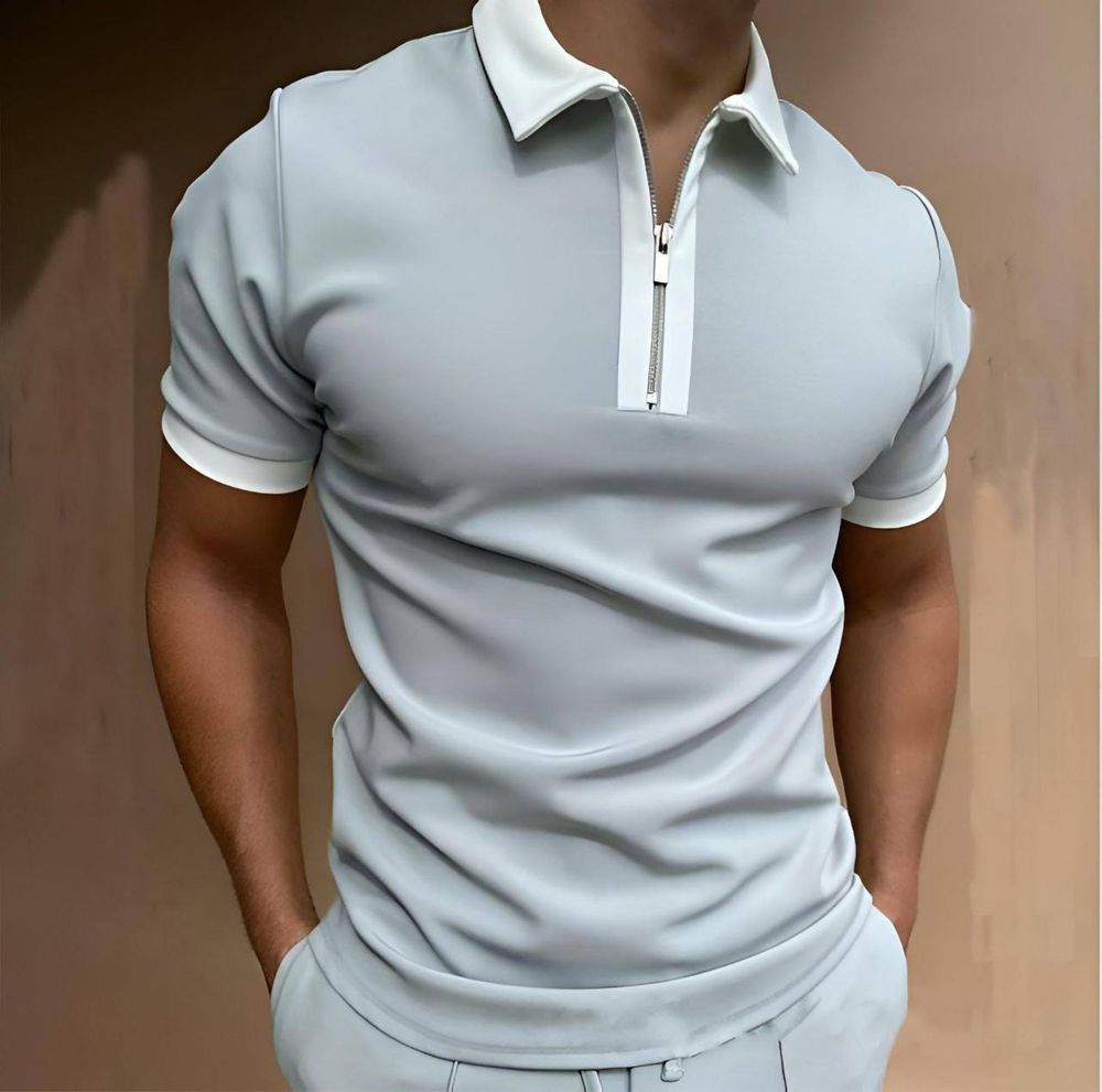 Костюм мужской шорты и футболка поло