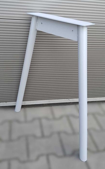 Nogi metalowe do stołu/biurka – kolor szary