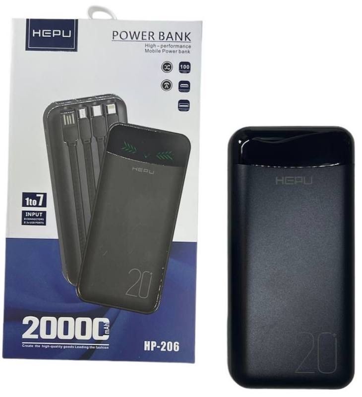 Power Bank 20000 mAh Remax RPP-166 Lango чорний/білий +ОПТ