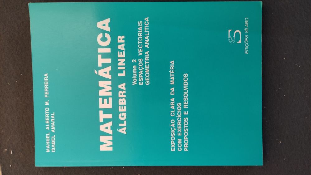 Álgebra linear volume 1 e 2