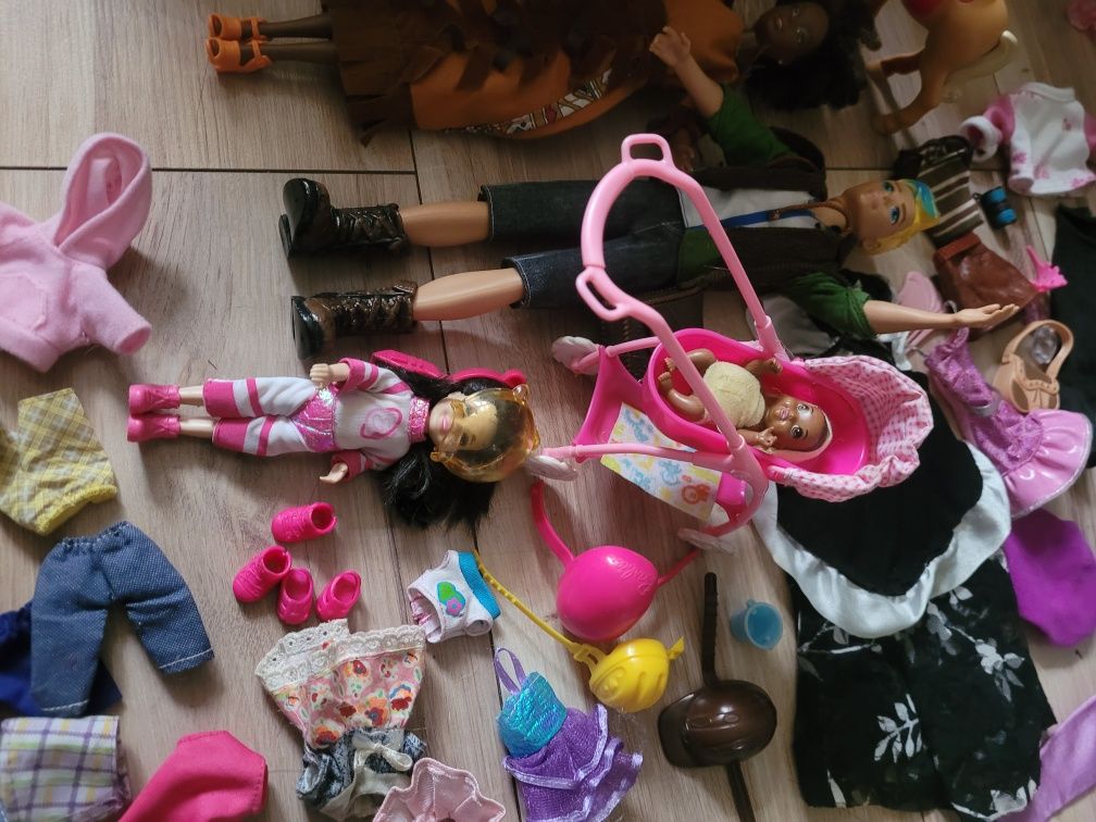 Ken i  Barbie Murzynka