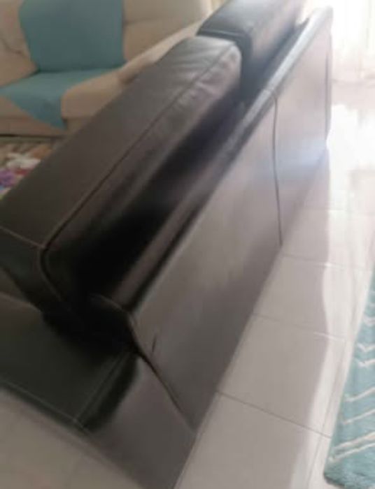 Sofá em pele genuína qualidade luxo