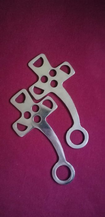 Czanki do ogłowia hackamore Waldhausen
