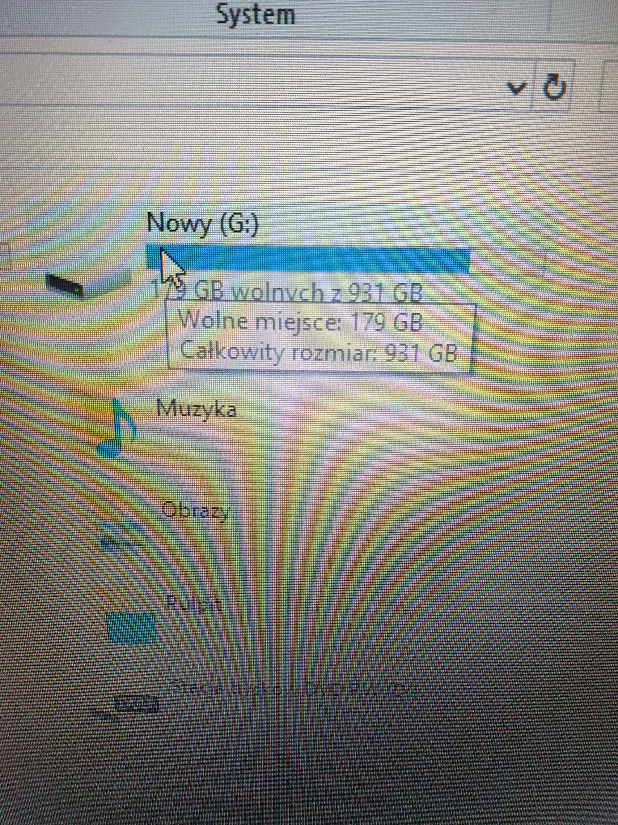 Dysk 1 TB w kieszeni
