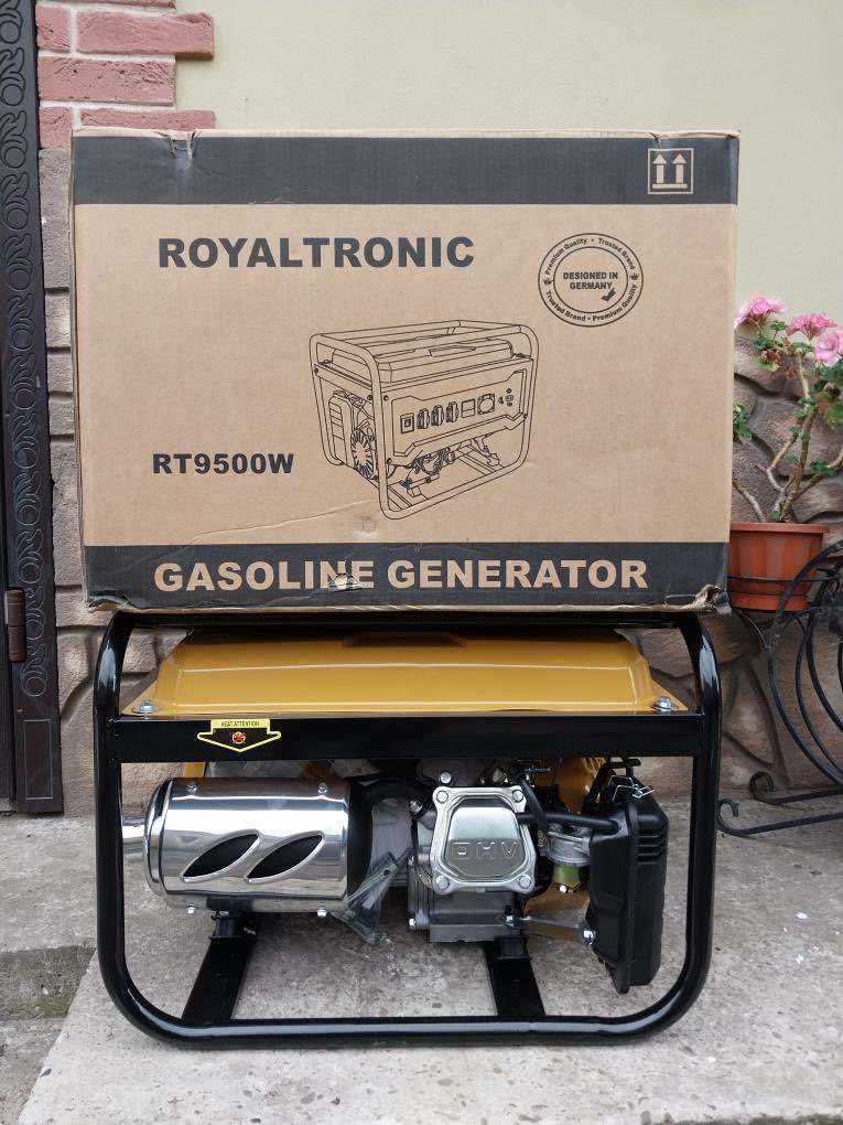 Генератор бензиновий ROYALTRONIC однофазний RT9500W (2,5 кВт)