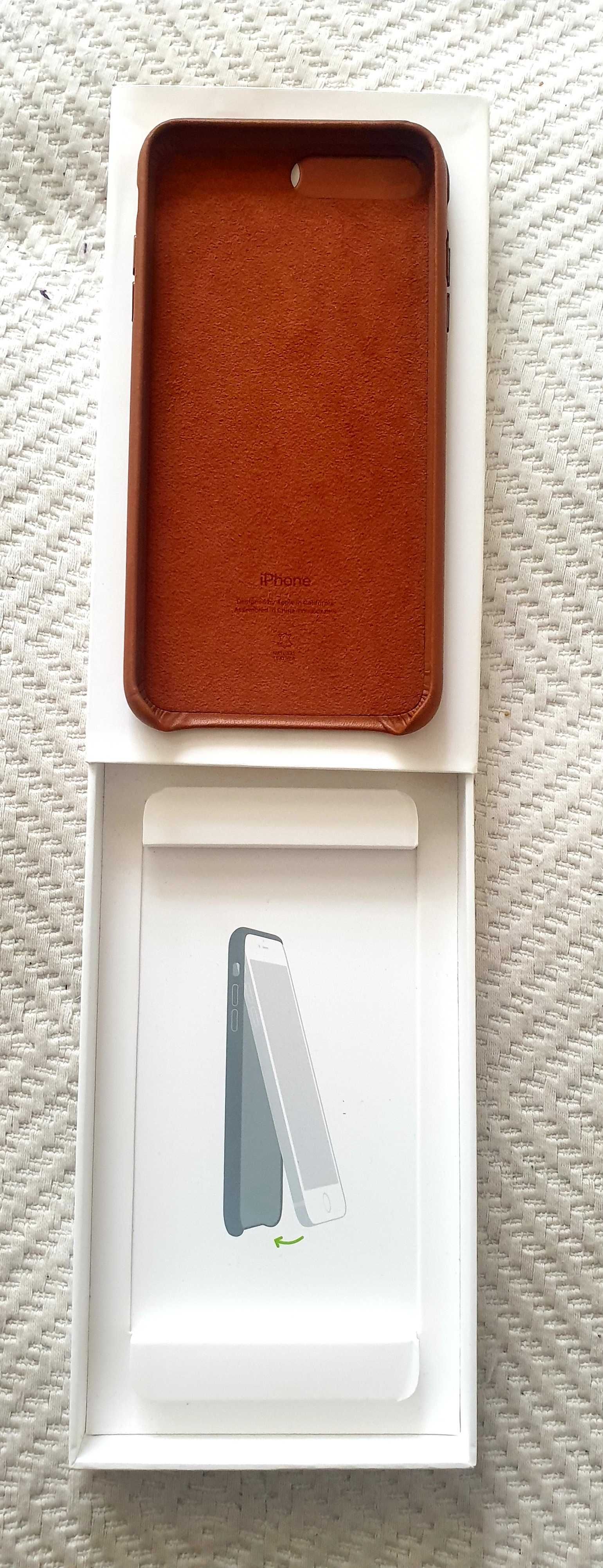 Etui Leather Case do iPhone 8+/7+