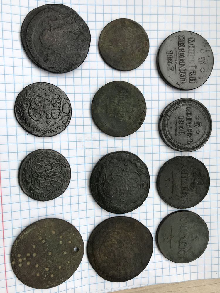 Монети на оцінку та продаж
