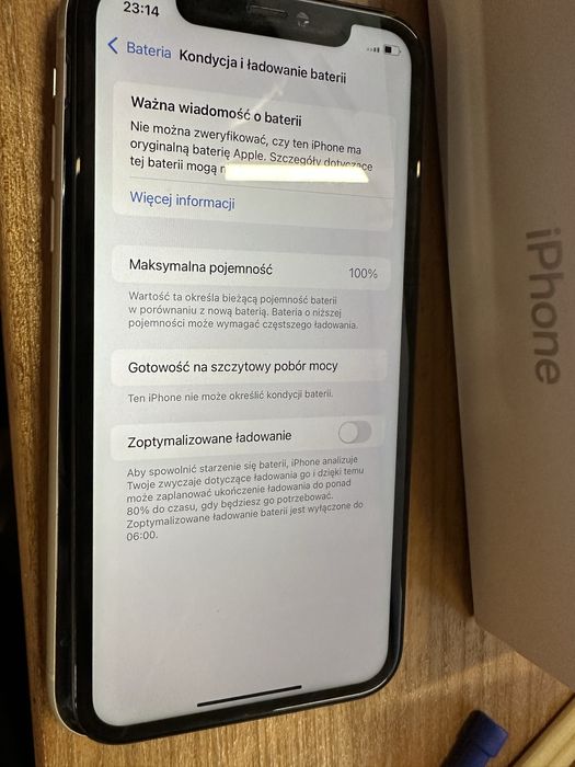 Iphone 11 64Gb stan idealny,nowa bateria