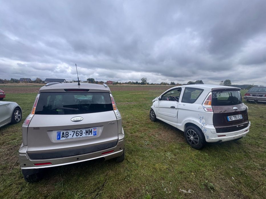 Microcar M.GO 2 szt świeżo sprowadzone od 14 lat kat Am bez prawa jazdy kat B l6e