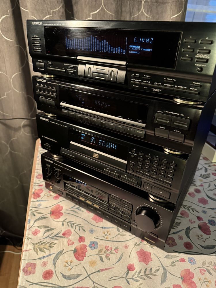 Kenwood MIDI GE-940 T-94L DP-940 A-94 Wieża Zestaw Pilot!