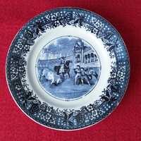 тарелка декоративная из фарфора Маастрихт